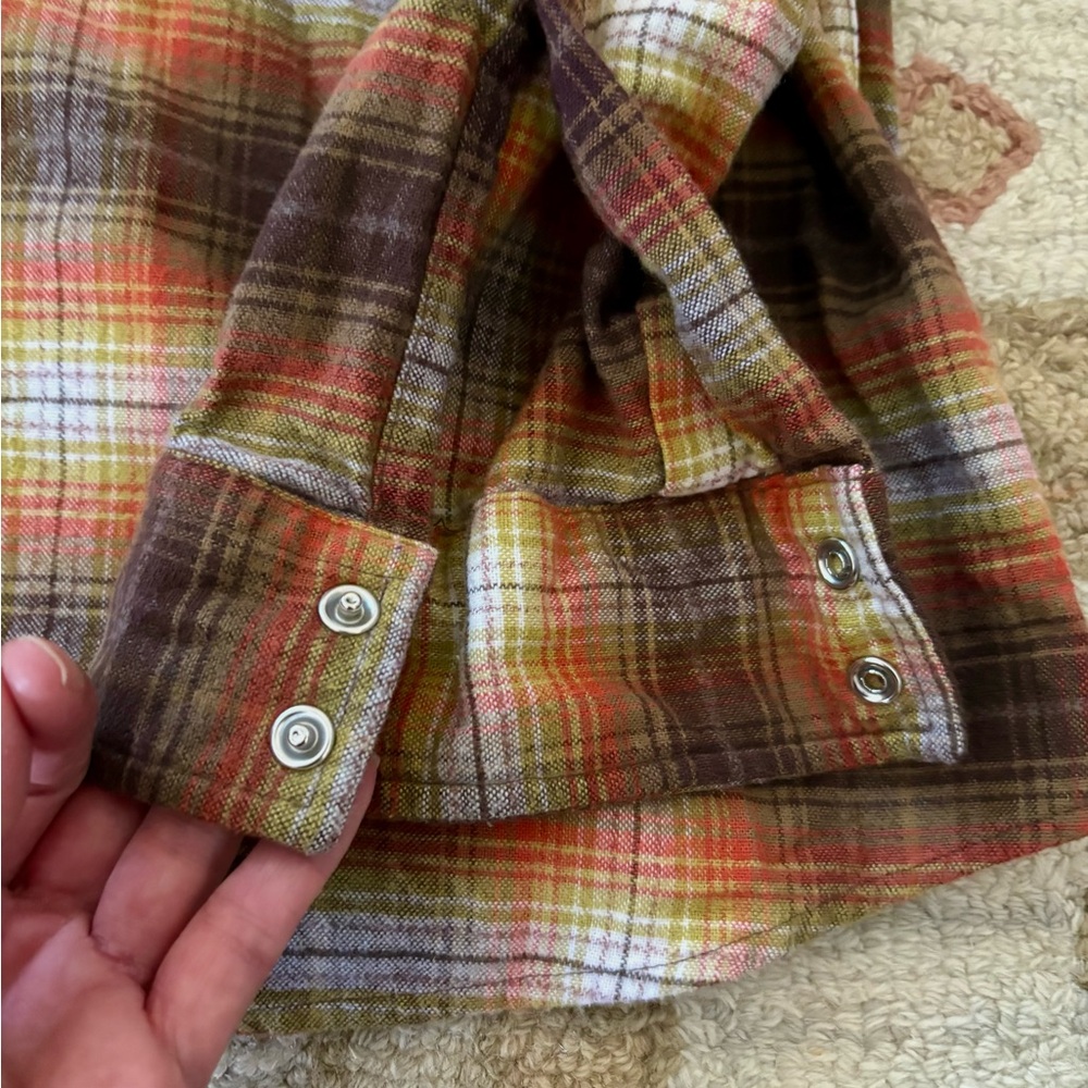 Pendleton Flannel Snapfront Medium - image 6